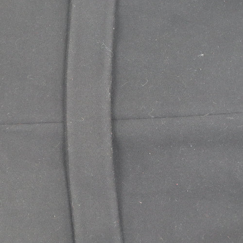 H&M Women's Black Mid-Length Overcoat, Size L