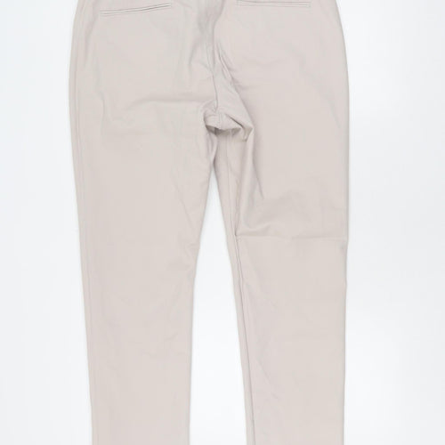 Reiss Women's Beige Straight Trousers Size 36 - Business Casual