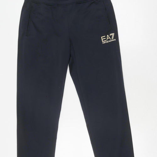 EA7 Emporio Armani Men's Black Track Pants S