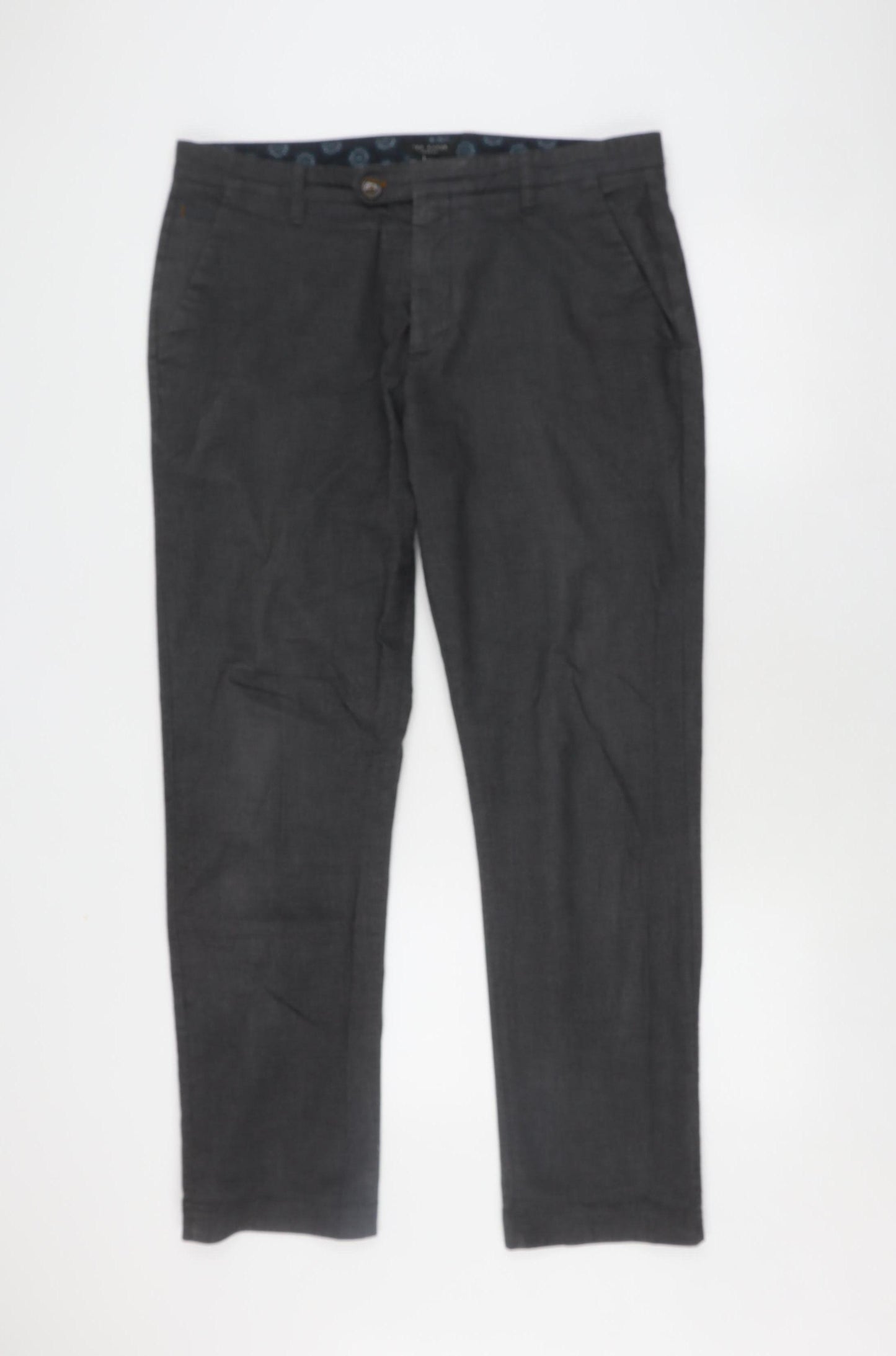 Ted Baker Men’s Grey Wool Trousers 36
