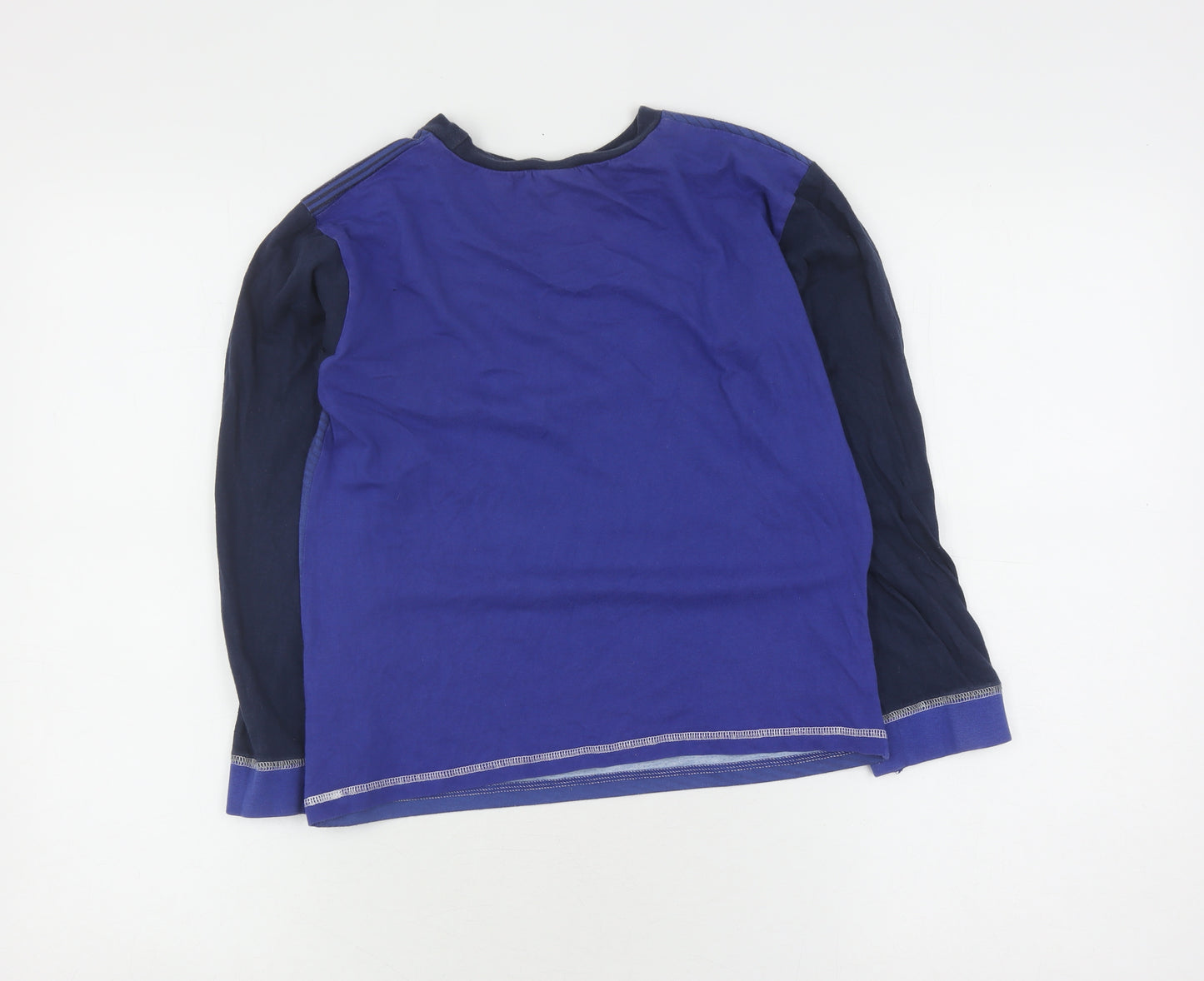 Boys Blue Characterville Pyjama Top 9-10 Years - Sports Theme, Long Sleeve