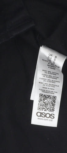 ASOS Men's Small Black Button-Up Casual Shirt