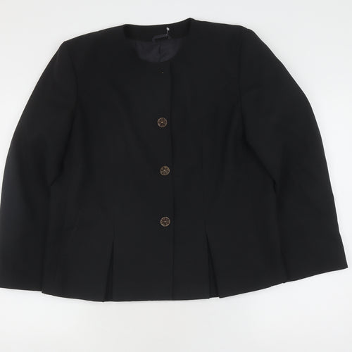 Classics by Debenhams Women's Black Suit Jacket Size 16
