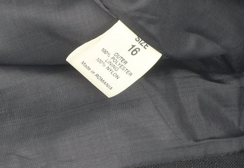 Classics by Debenhams Women's Black Suit Jacket Size 16