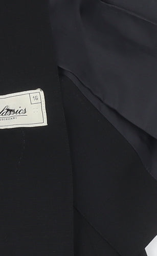 Classics by Debenhams Women's Black Suit Jacket Size 16