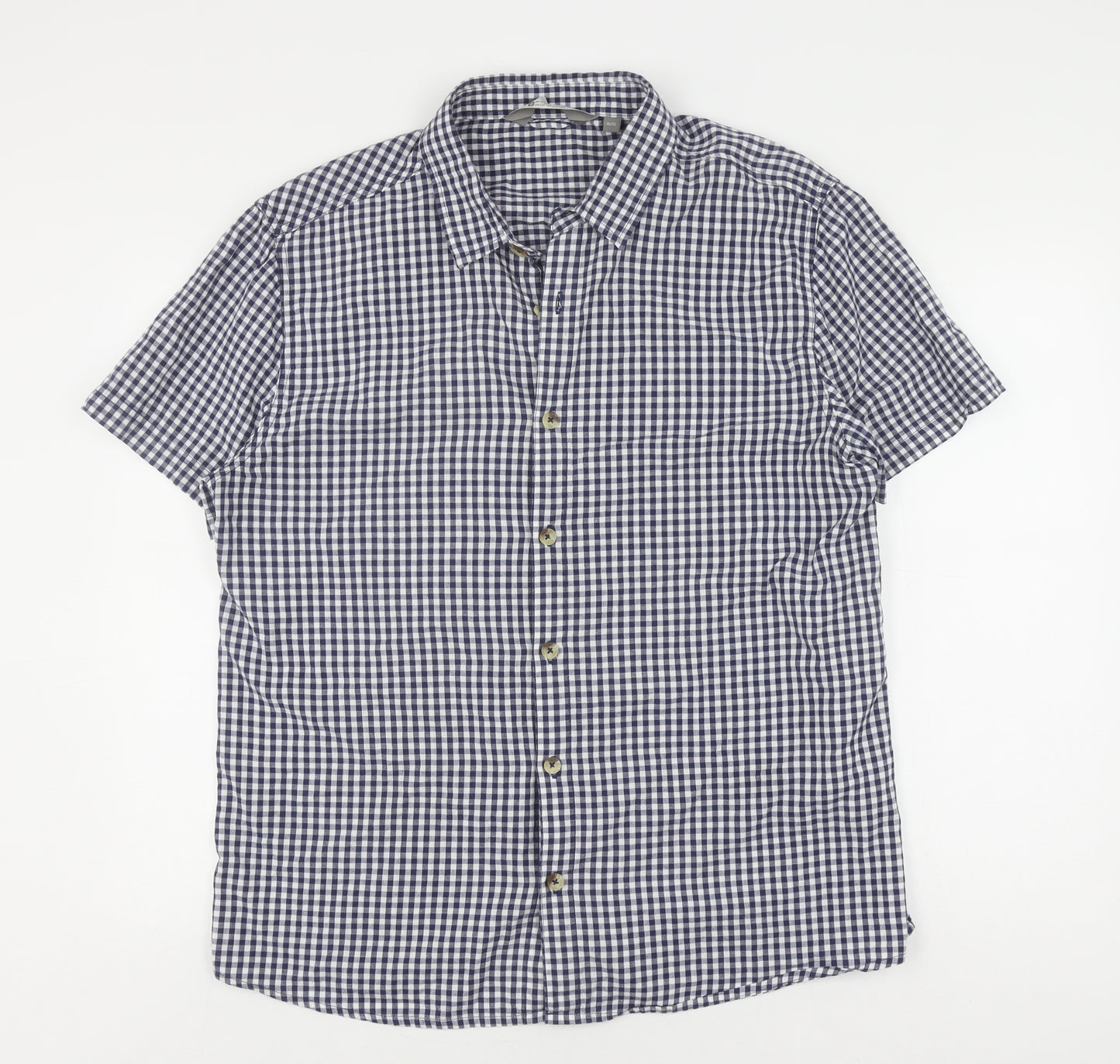 Mountain Warehouse Men's Blue XL Check Shirt