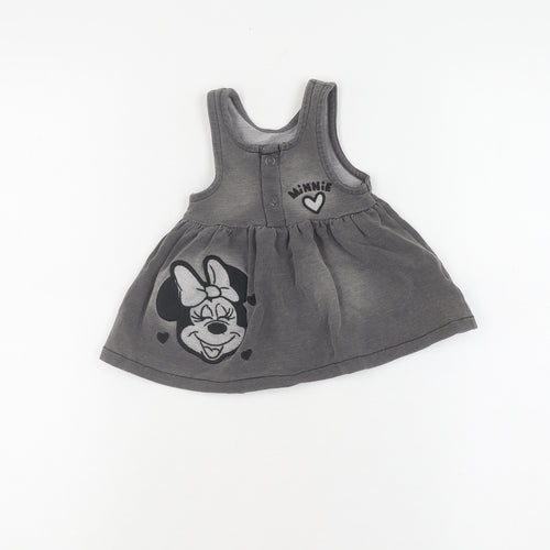 George Disney Baby Jumper Dress Grey, 0-3 Months