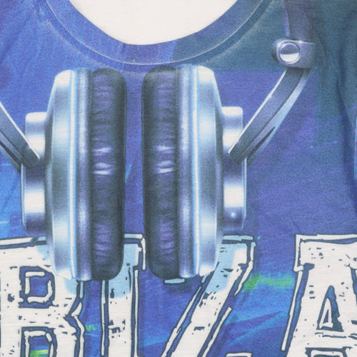 Planet 2000 Men's Multicoloured Ibiza Party T-Shirt L