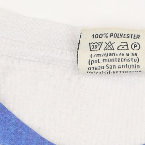 Planet 2000 Men's Multicoloured Ibiza Party T-Shirt L