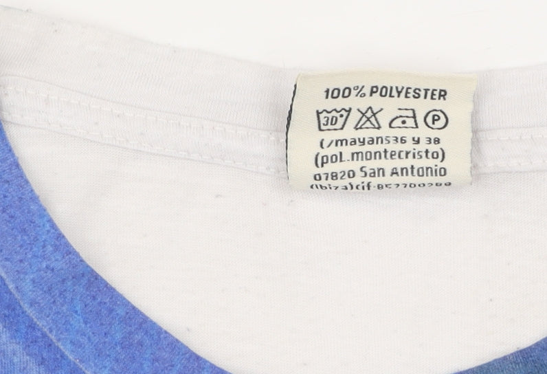 Planet 2000 Men's Multicoloured Ibiza Party T-Shirt L