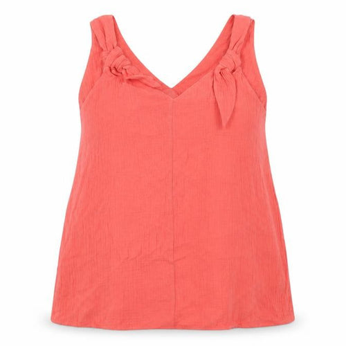 Damart Women's Pink Sleeveless Tank Top, V-Neck, M