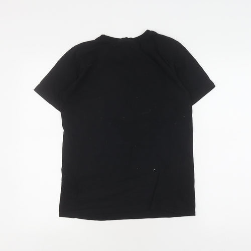 Harry Potter Boys Black Graphic T-Shirt in Size S