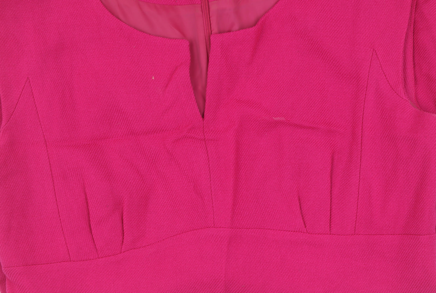Hobbs Women's Pink Sheath Dress, Size 18, Elegant Partywear
