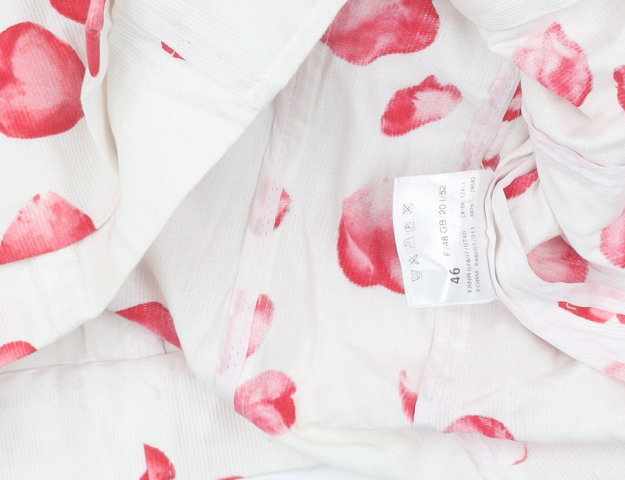 Basler Women's White Floral Blazer Size 18 Cotton