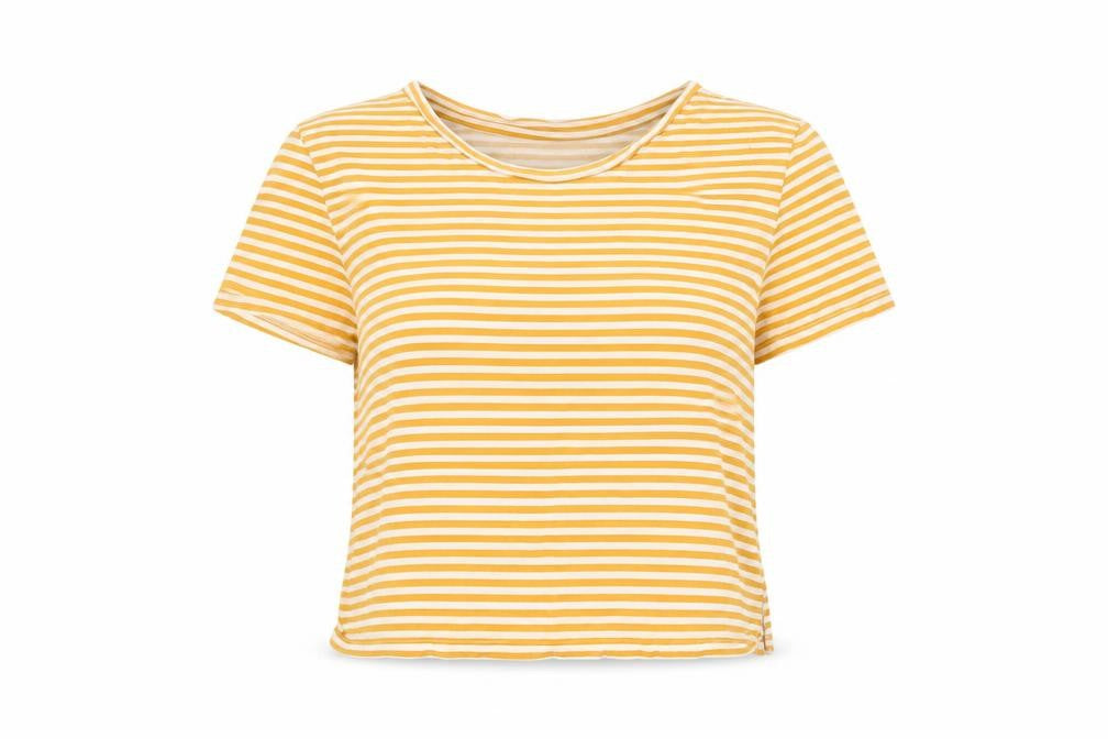 Front view of Monki Women's Multicoloured XS Basic T-Shirt