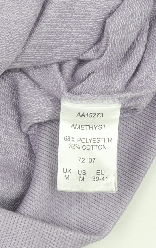 Cotton Traders Women's Purple Jacket M Casual Zip