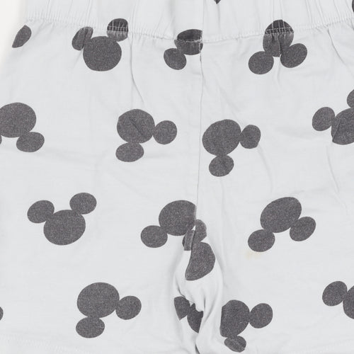 Disney Boys White Mickey Mouse Pyjama Set 3-4 Years