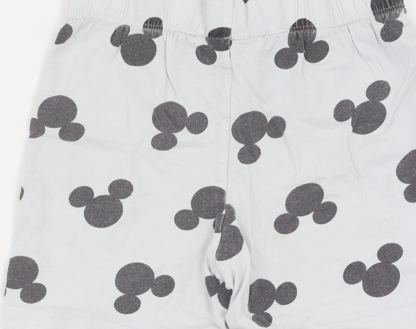 Disney Boys White Mickey Mouse Pyjama Set 3-4 Years