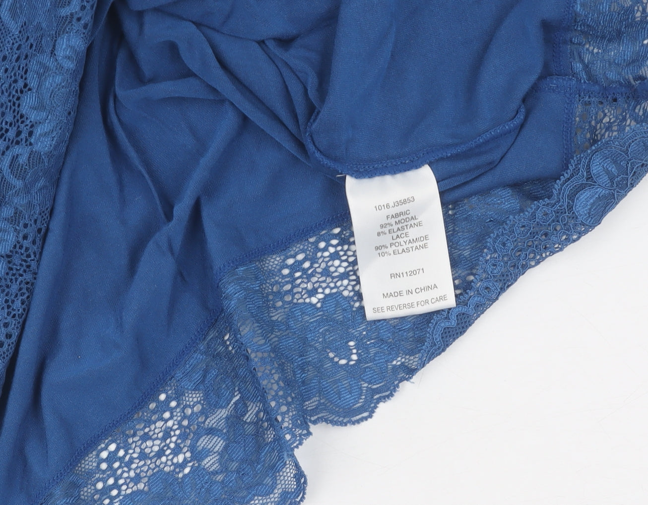 Jigsaw Women's Blue Camisole Top - S, Lace Accents