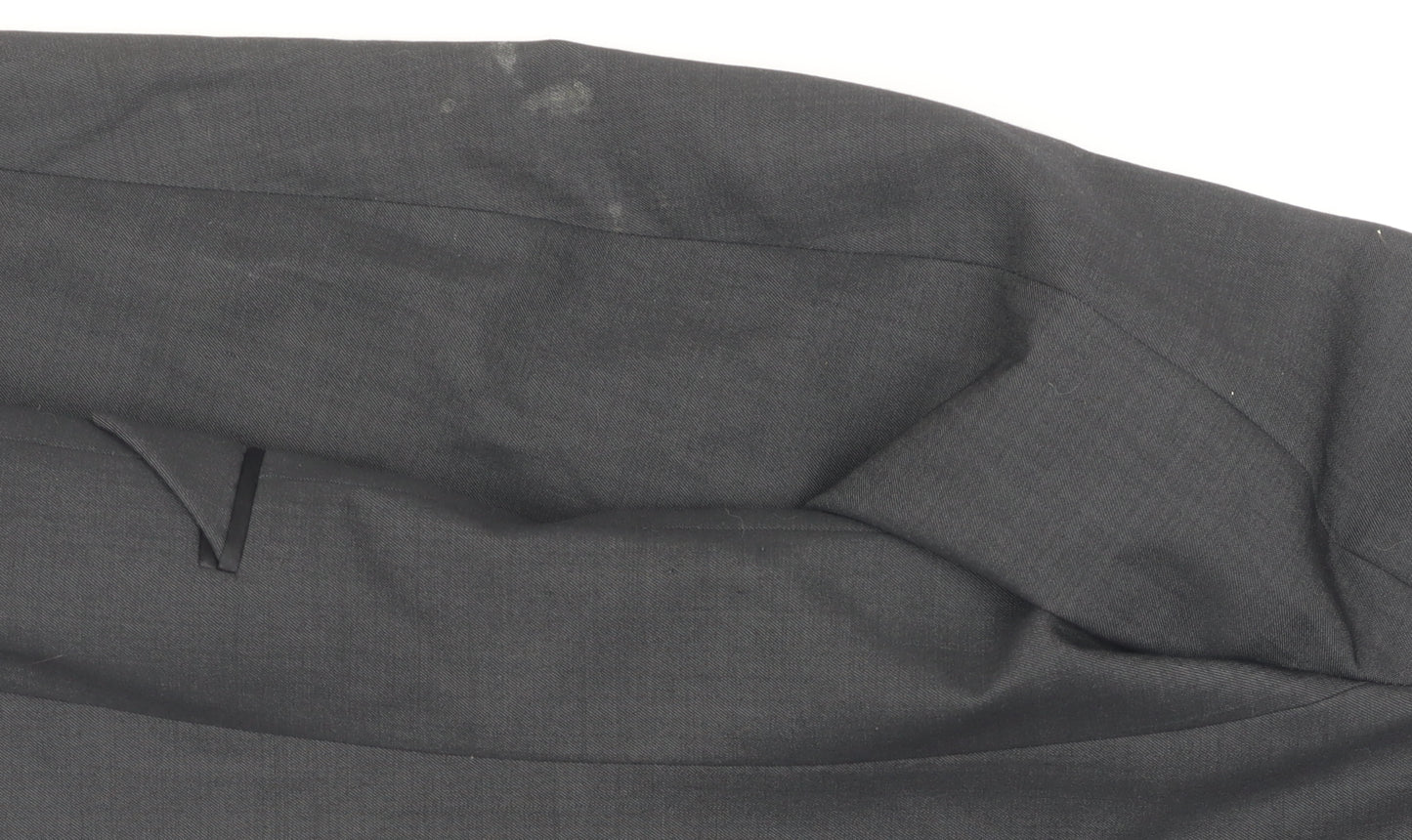 Topman Men's Black Suit Jacket 38 Formal Wear