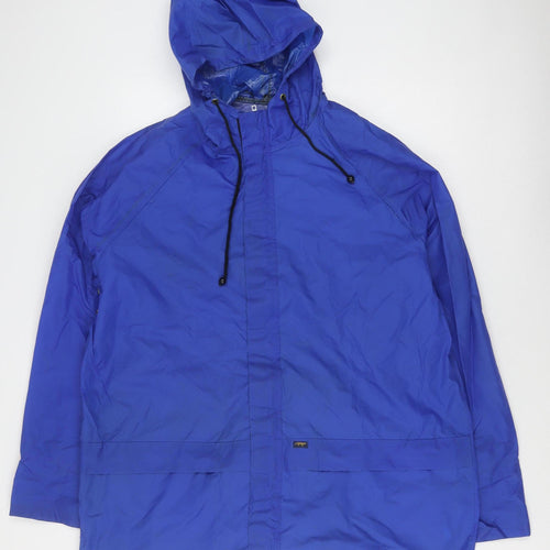 Reynard Men's Blue Waterproof Rain Jacket M