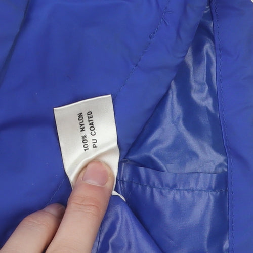 Reynard Men's Blue Waterproof Rain Jacket M