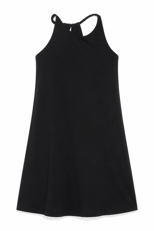 Front view of Gap Women’s Black Knee Length Tank Dress S