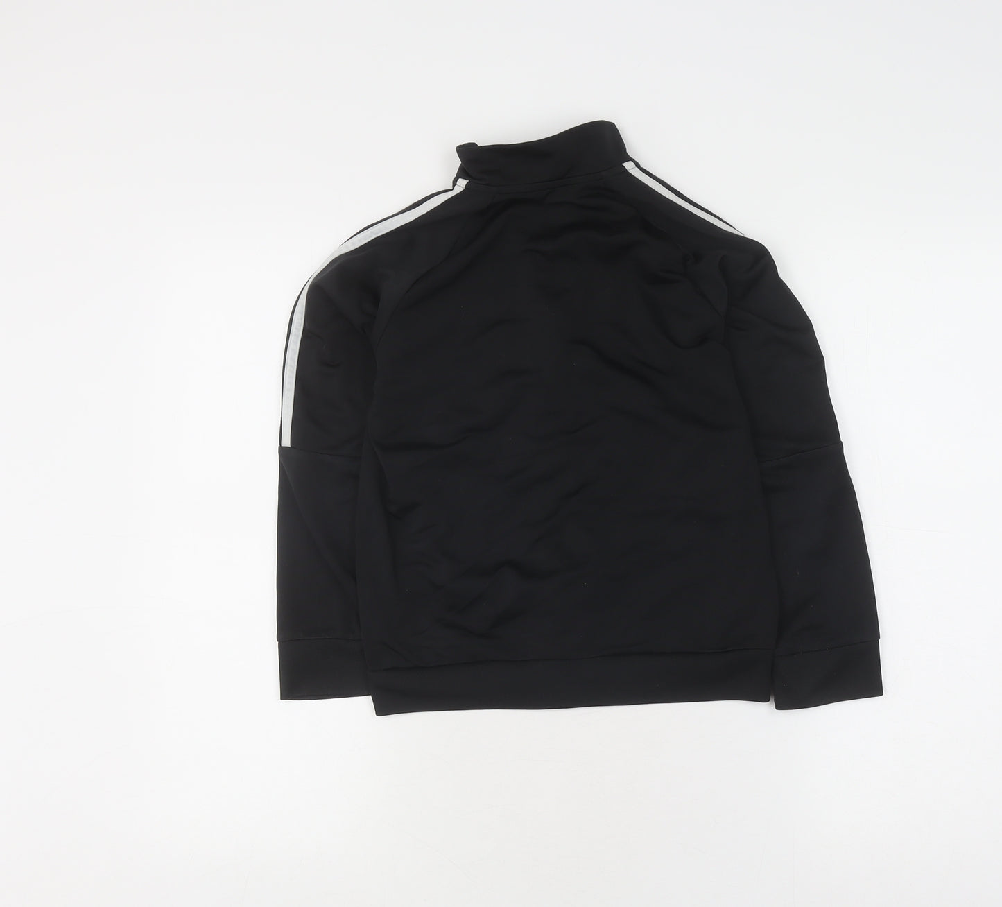 Adidas Boys Black Track Jacket 7-8 Years