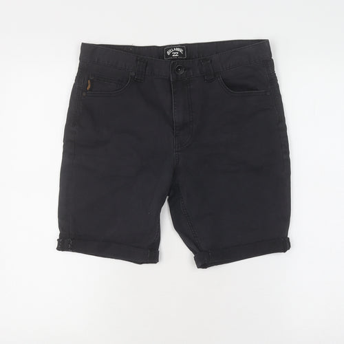 Billabong Men's Black Slim Chino Shorts Size 30