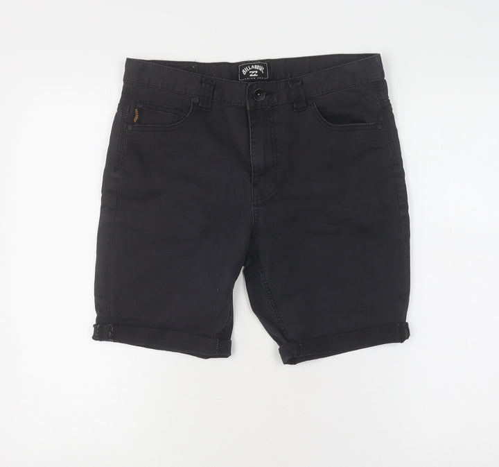 Billabong Men's Black Slim Chino Shorts Size 30