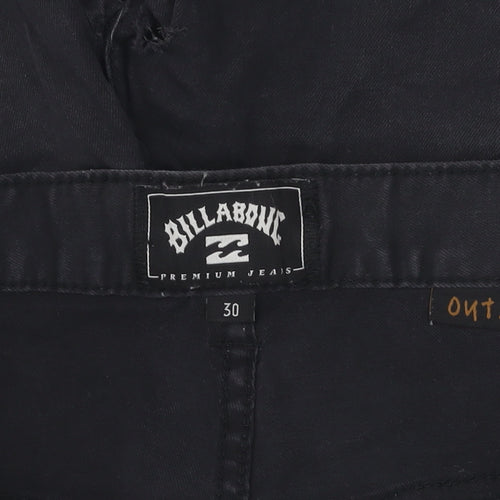Billabong Men's Black Slim Chino Shorts Size 30