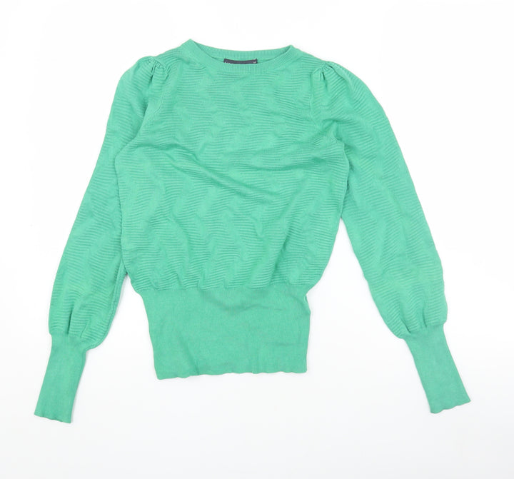 Marks and Spencer Women's Green XS Pullover Jumper