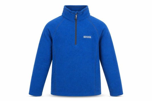 Front view of Regatta Men's Blue Fleece Jacket, size S, 3-in-1
