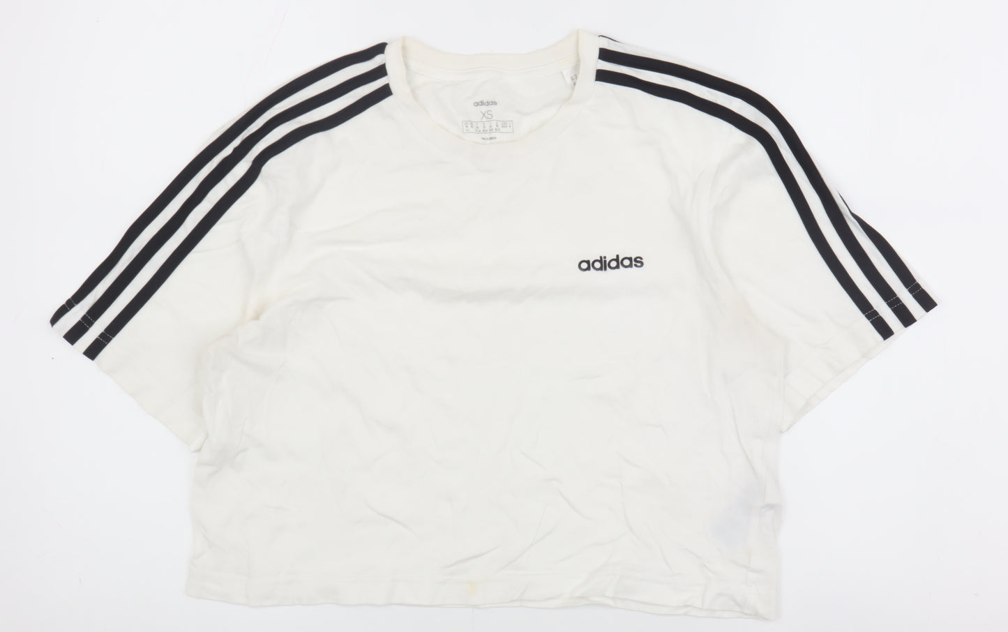 adidas Women's White XS Jersey T-Shirt