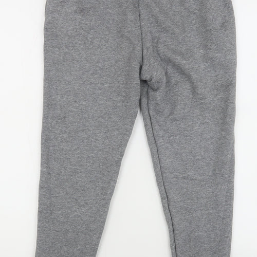 Nike Girls Grey Jogger Trousers 10-12 Years Cotton Blend