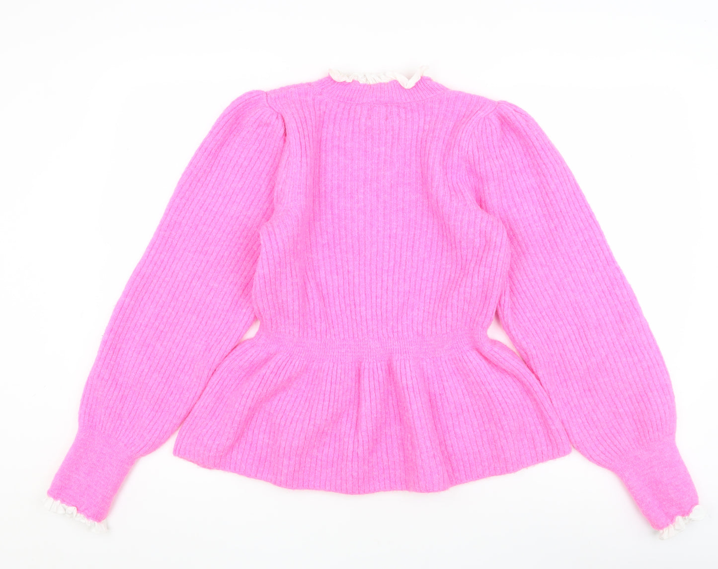 River Island Women's Pink Pullover Jumper Size 14