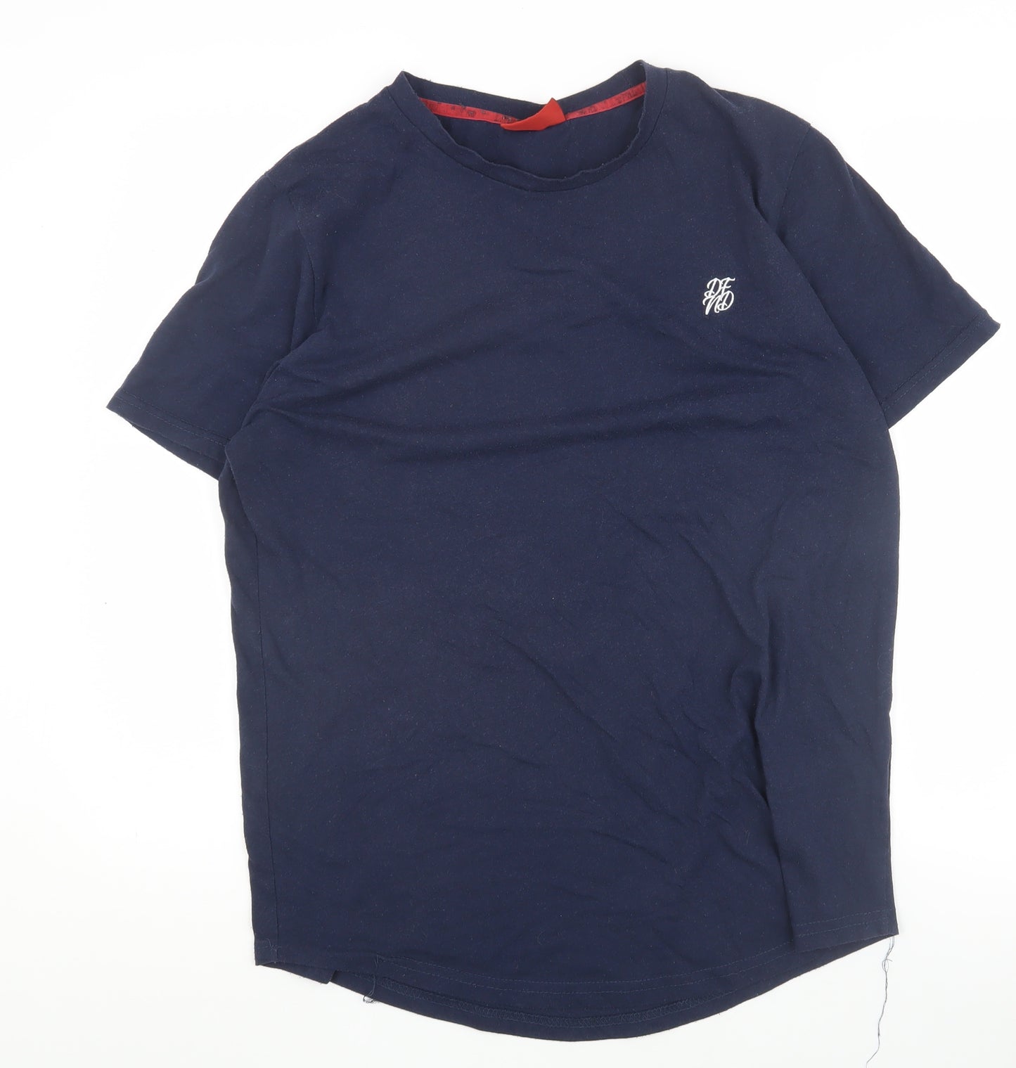 DFND Men's Blue Size L Crew Neck T-Shirt