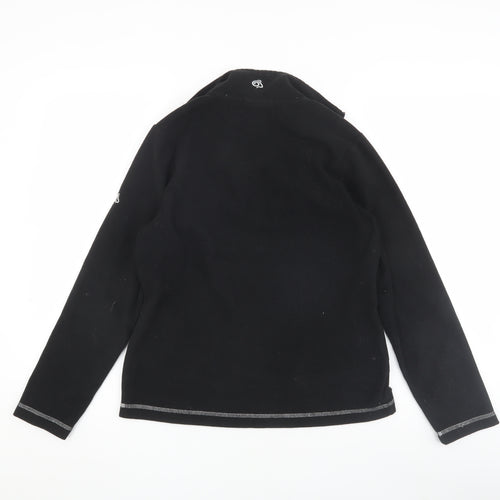 Craghoppers Women's Black Fleece Pullover Sweatshirt Size 10