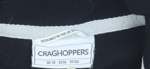 Craghoppers Women's Black Fleece Pullover Sweatshirt Size 10