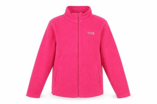 Front view of Regatta Women's Pink Fleece Jacket, size 36
