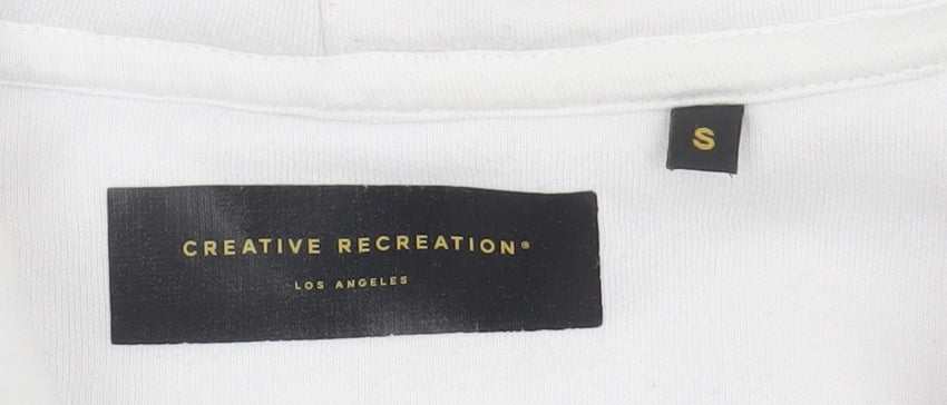 Creative Recreation Men's White Pullover Hoodie S