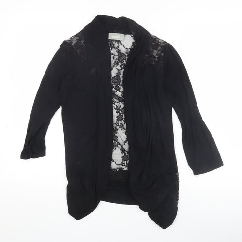 Wallis Women's Black Lace Kimono Wrap Size S