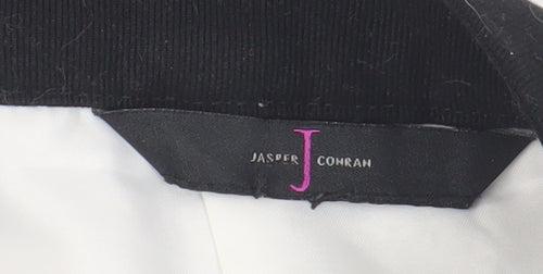 Jasper Conran Women's Blue Geometric Pencil Skirt Size 14