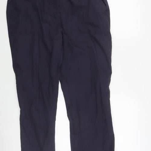 Peter Storm Men's Black Regular Fit Trousers Size 16