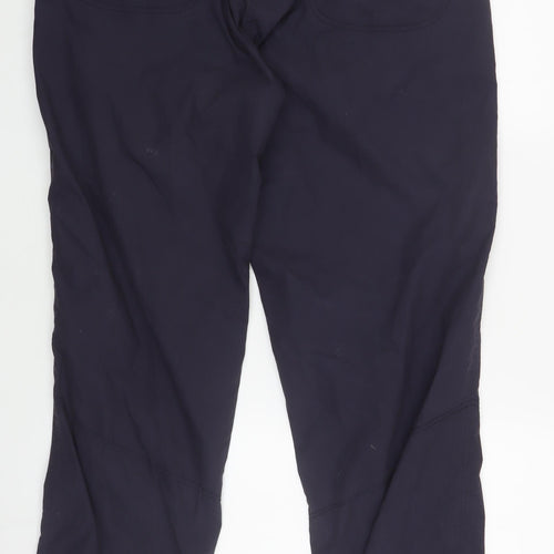 Peter Storm Men's Black Regular Fit Trousers Size 16