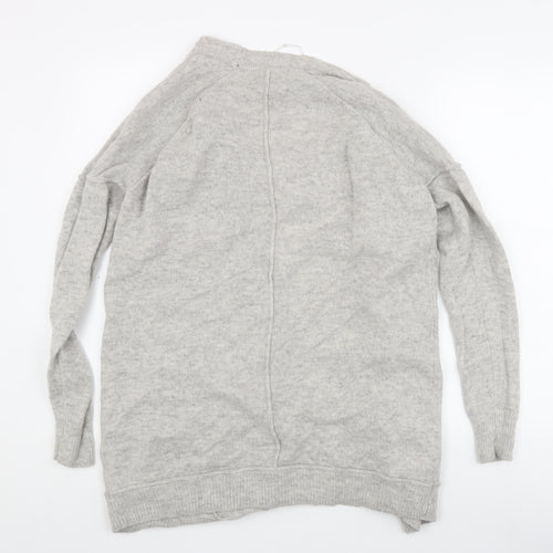 Next Women's Grey Cardigan, Size 12, Long Sleeve, Casual