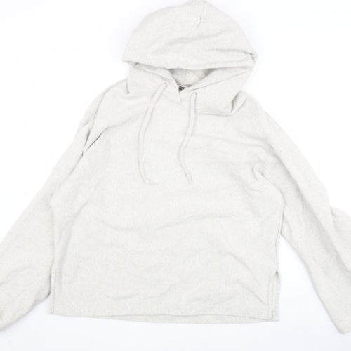 Uniqlo Men's Grey Hoodie S - Cotton Pullover