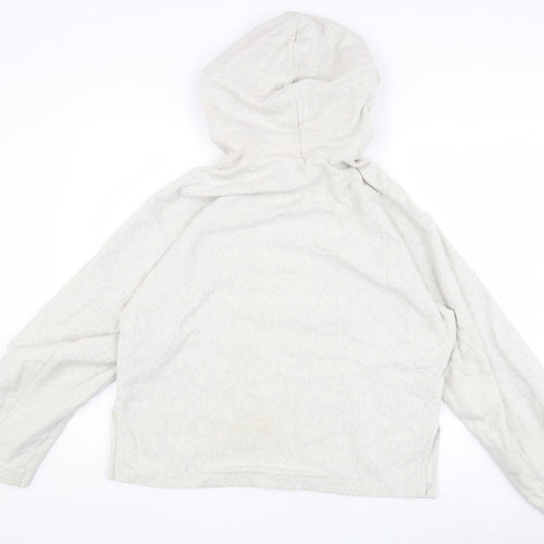 Uniqlo Men's Grey Hoodie S - Cotton Pullover
