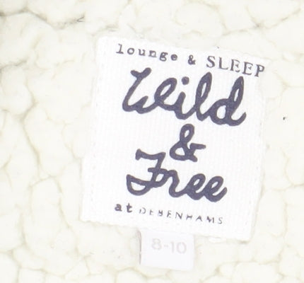 Wild & Free Women's Blue Fleece Jacket Size M, Autumn/Winter