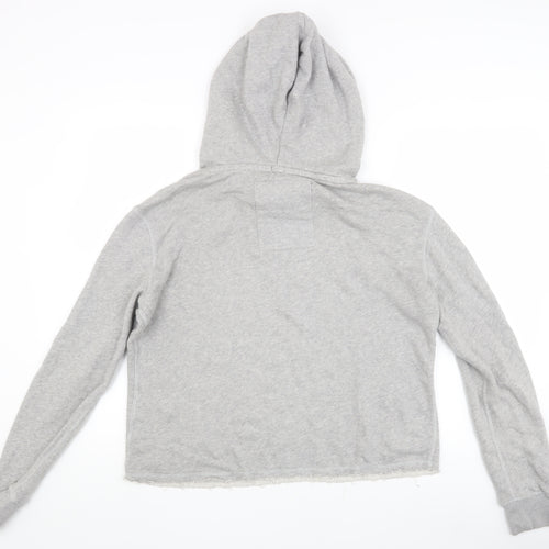 Superdry Grey Pullover Hoodie S Unisex Adults